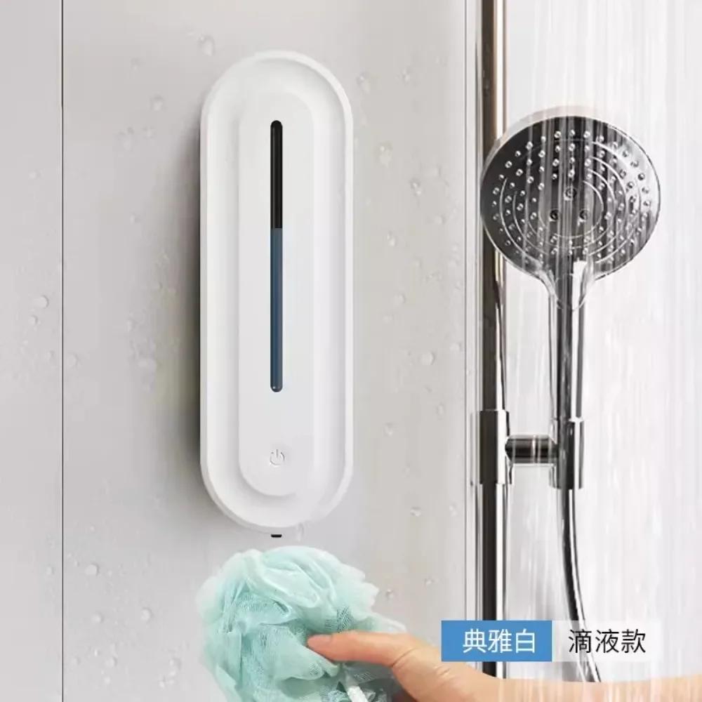 Dispenser di Sapone Intelligente 420ML a Parete Dispenser da Cucina Sensore di Induzione Senza Contatto Accessori per Bagno Hotel Centri Commerciali