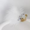 Elegant Flamingo Crystal Brooch: Cute Animal Pin for Coats or Jackets