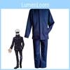 Authentisches Jujutsu Kaisen Gojo Satoru Cosplay Kostüm Perücke Herren Schuluniform Anzug Outfit für Partys