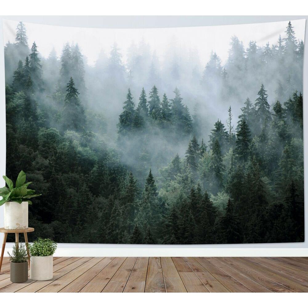 Tapestry of Pine Trees in a New Tropical Forest 75x100