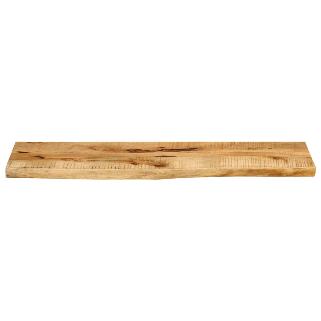 Tabletop, 100X30X2.5 Cm, Natural Edge, Mango Wood