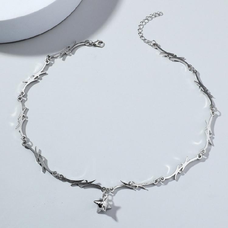 Punk Style Choker Chain Necklace Women Rock Jewelry Eboy Egirl Chain Necklace