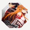 Personalized Name S-Sword Art Online Print Umbrella - Automatic Open/Close, Eight-Rib Durable Frame, Automatic Folding Umbrella