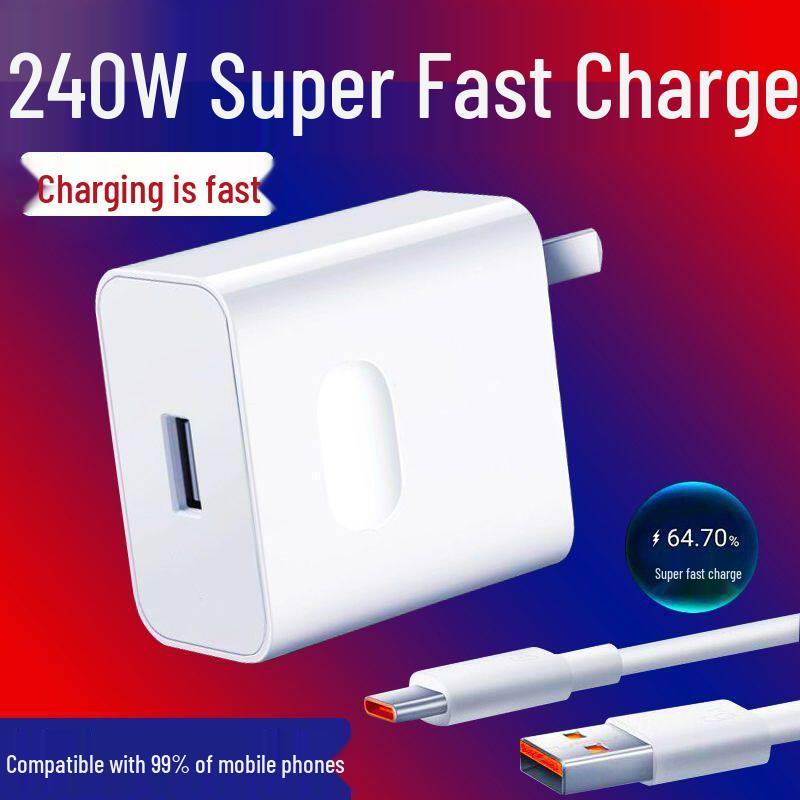 480W Super Fast Charger for OPPO, Honor, and Vivo Phones