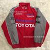 Vintage F1 Racing Embroidered Jacket Cotton Padded Motorcycle Riding Baseball Coat Unisex