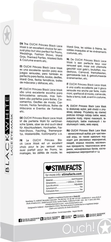 Ouch! - Princess Lace Eye Mask