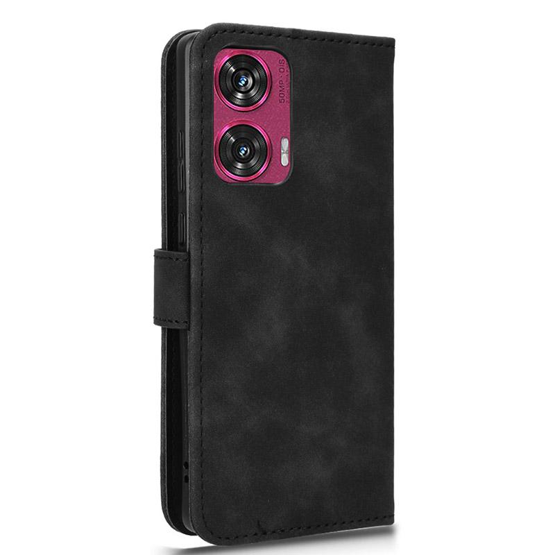 For Motorola Edge 50 Fusion 5G Leather Case Protective Card Slots Wallet Phone Cover
