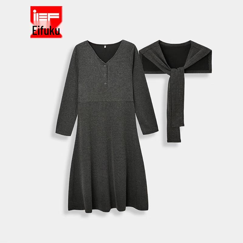 

IEF Women s Plus Size Korean Style Slimming Maxi Dress L