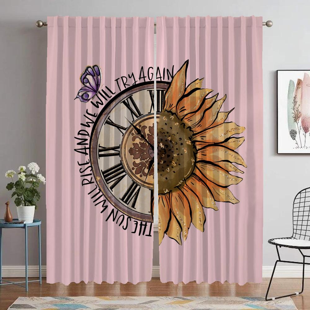 Ballet Curtains Child Room Partition Kitchen Curtains for Camera Window Curtain Shades Tulle for Bedroom Halloween Decoration