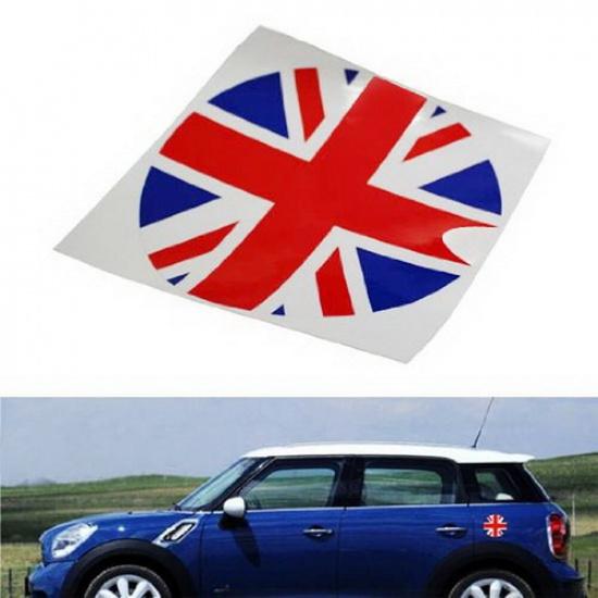 

Union Jack UK Flag Pattern Vinyl Sticker Decal For Mini Cooper Gas Cap Cover