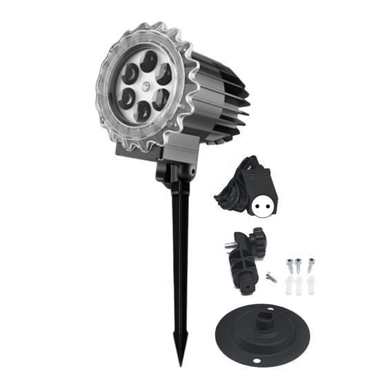Halloween Projector Light Rotating Snow Falling Projector Lamp Weather Resistant Easy to Install Indoor Outdoor Holiday Party Projector