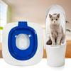 Easy Cleaning Cat Toilet Trainer Removable Parts Sand Tray Toilet NEW Pet Urinal Seat  Pet Supplies