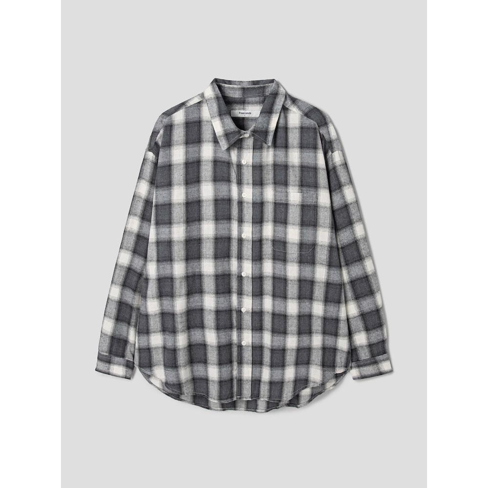 8Seconds Свободная клетчатая рубашка серая Gray (Antique Silver)/Xl
