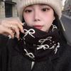 Leopard Print Winter Cycling Thermal Mask Polka Point Pullover Cap Earhook Neck Warmer  Riding