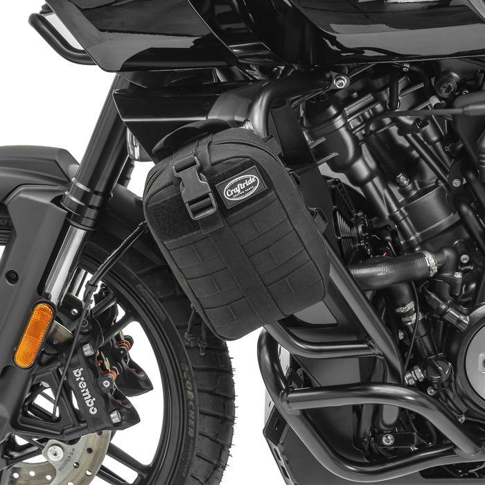 Protective Saddlebag - Dark Gear - 4L - 600D Nylon - Waterproof and Dustproof