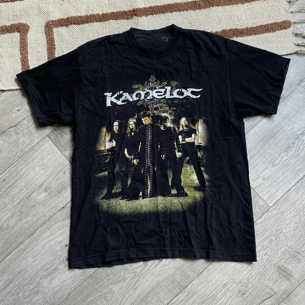 Band KAMELOT BAND RULE THE WORLD T-Shirt Cotton For Men Women QX0246 Unisex T-Shirt XXXXL