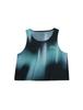 Seullouseondei Running Crop Singlet Sleeveless Tank Top Victory Mint