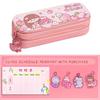 Portable Storage Box Large Capacity Stationery Box New Pencil Case  Student School Supplies