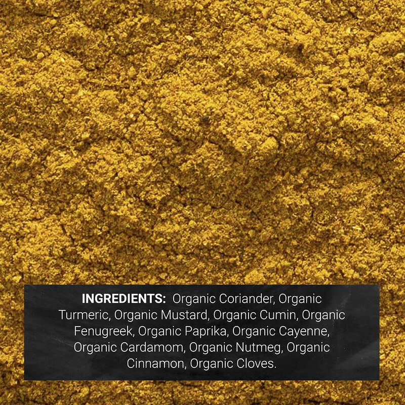 Organic Curry Powder, 16 Oz (453 G)