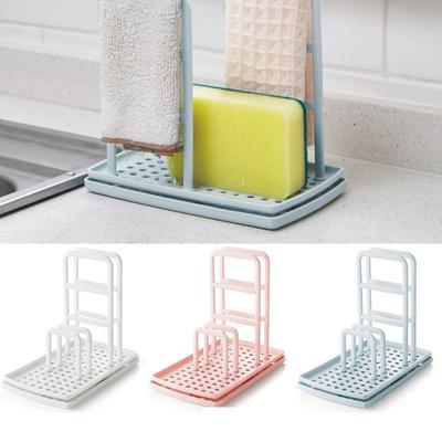 1 Piece Sponge Cleaning Cloth Organizer Set Bathroom Towel Holder Kitchen Rack Multifunction