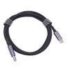 Rectangular   Type C to   Power Cable Replacement Cord 140W 1.8m Charging Cable with 18AWG Wire Compatible with 65W PD Power Protocol