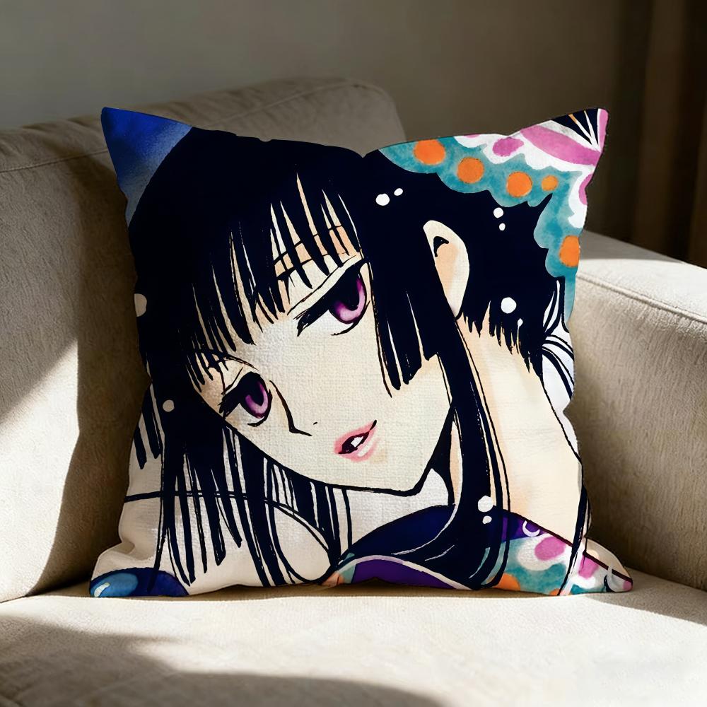 Anime XxxxHOLiC Yuuko Pillow Case Pillowcase Doublesided Printed Sofa Cushion Bedroom Headboard Pillow