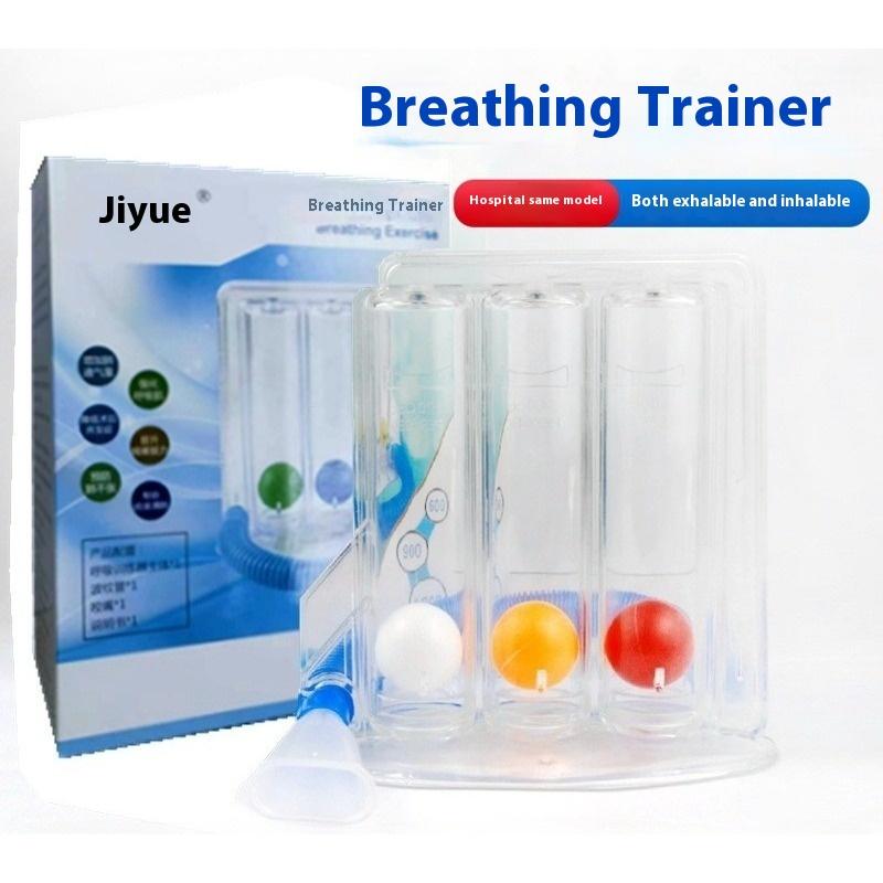 

Дыхательный тренажер Тренировка объема легких у студентов Тренажер для легочной функции для людей среднего и пожилого возраста Дыхательный двойного назначения