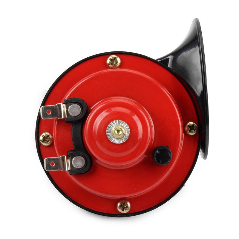 Motorcycle 12V 24V 60B Snail Air Horn Air Horn Auto Snail Horn Loud Horn for Motorcycle Car Truck SUV Boat Accessories
