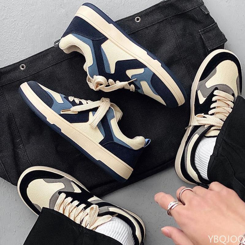 New Spring Autumn Casual Comfortable Canvas Shoes Fashionable Versatile Men's Shoes Simple Breathable Men's Flats