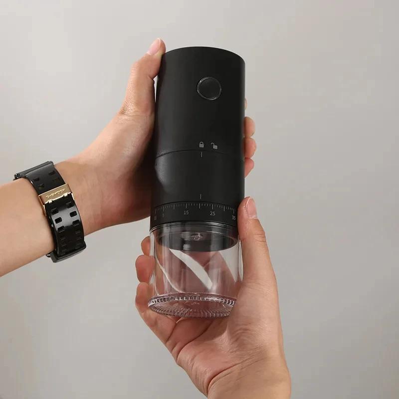 Coffee Grinder USB Charge Professional Ceramic Grinding Core Coffee Beans Mill 1500mAh Grinder New Upgrade Portable Electric