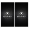 Car Emblem Center Pillar Sticker Auto Door Decorative Stickers For Mercedes Benz AMG W212 W205 W246 W177 W176 W213 GLC GLE GLS ML Welcome Laser Lamp