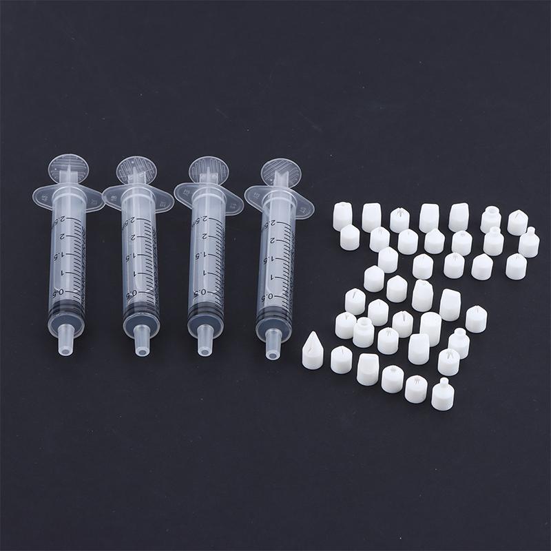 19/21Pcs Set Mini Nozzle For Pottery Clay Dessert Food Toy Milk Cream Clay Diy Miniature Cake Dessert Piping Tip Clay Ceramic