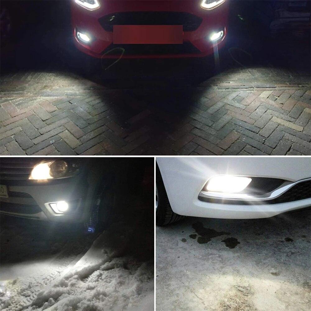 2 Stück LED Auto Nebelscheinwerfer für Toyota Toyota C-HR CHR 2018 Front Nebelscheinwerfer Birne Autozubehör Canbus Fehlerfrei Weiß