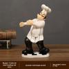 Figurine Chef Resin For Living Room Cake Shop Decoration Gifts Students For
