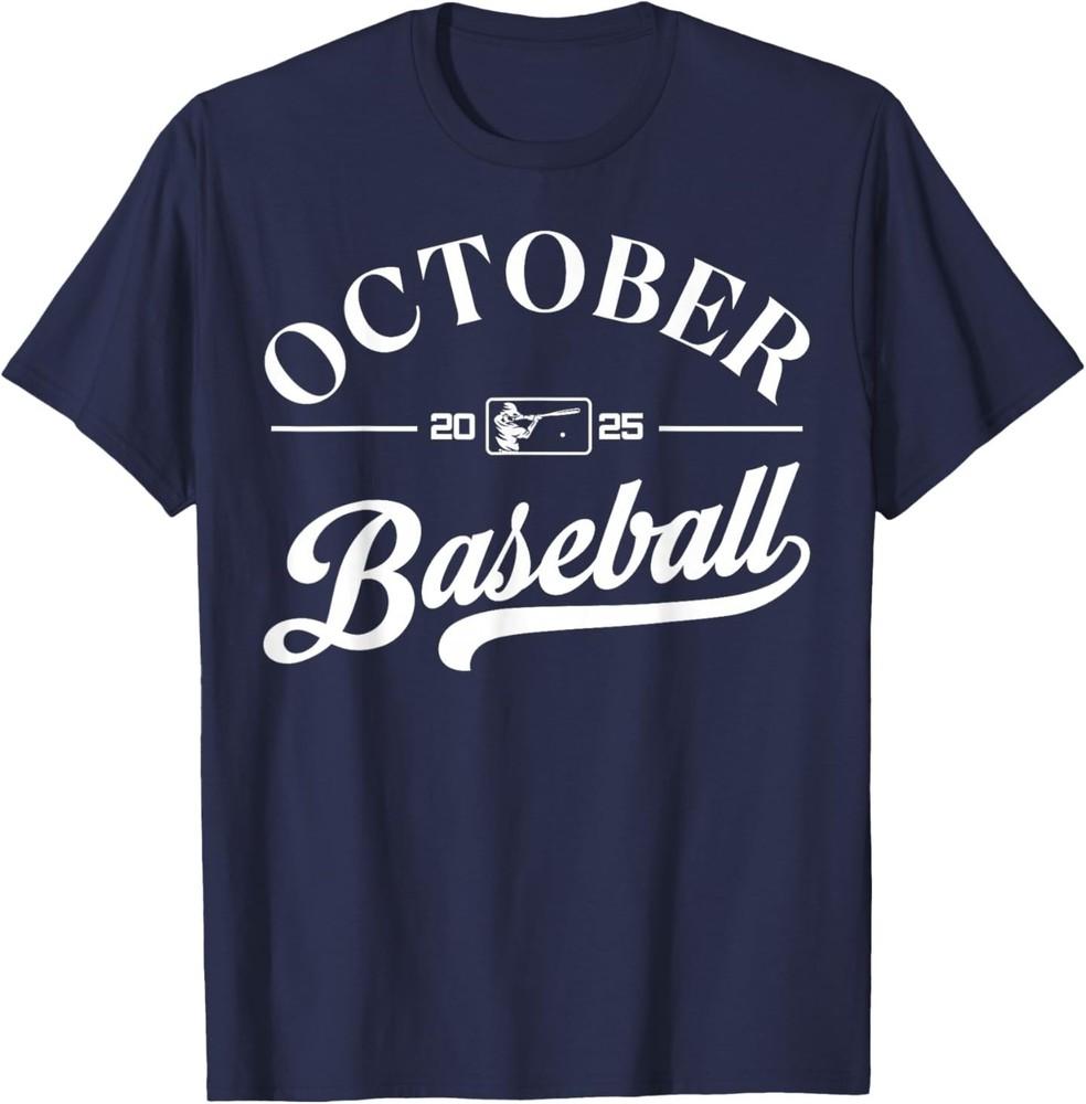 

Official October Baseball 2025 T-Shirt XL