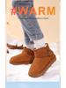 2025 Winter Children's Slip-On Snow Boots, Plus Velvet, Thickened, Soft Sole - Boys & Girls