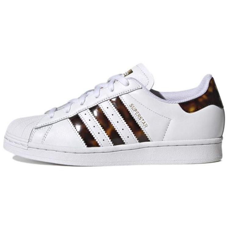 Adidas  Superstar Tortoiseshell Women Sneakers White Cloud-White Gold-Metallic GY1032