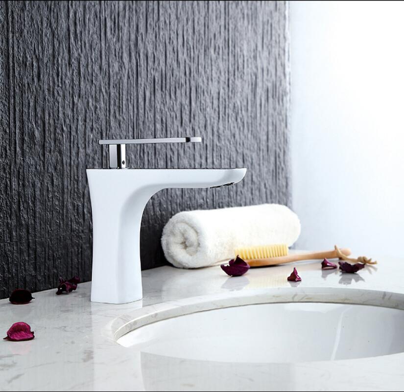 Basin Faucet Black Gold Basin Mixer Brass Crane Bathroom Faucets Hot and Cold Water Mixer Tap Contemporary Mixer Tap torneira
