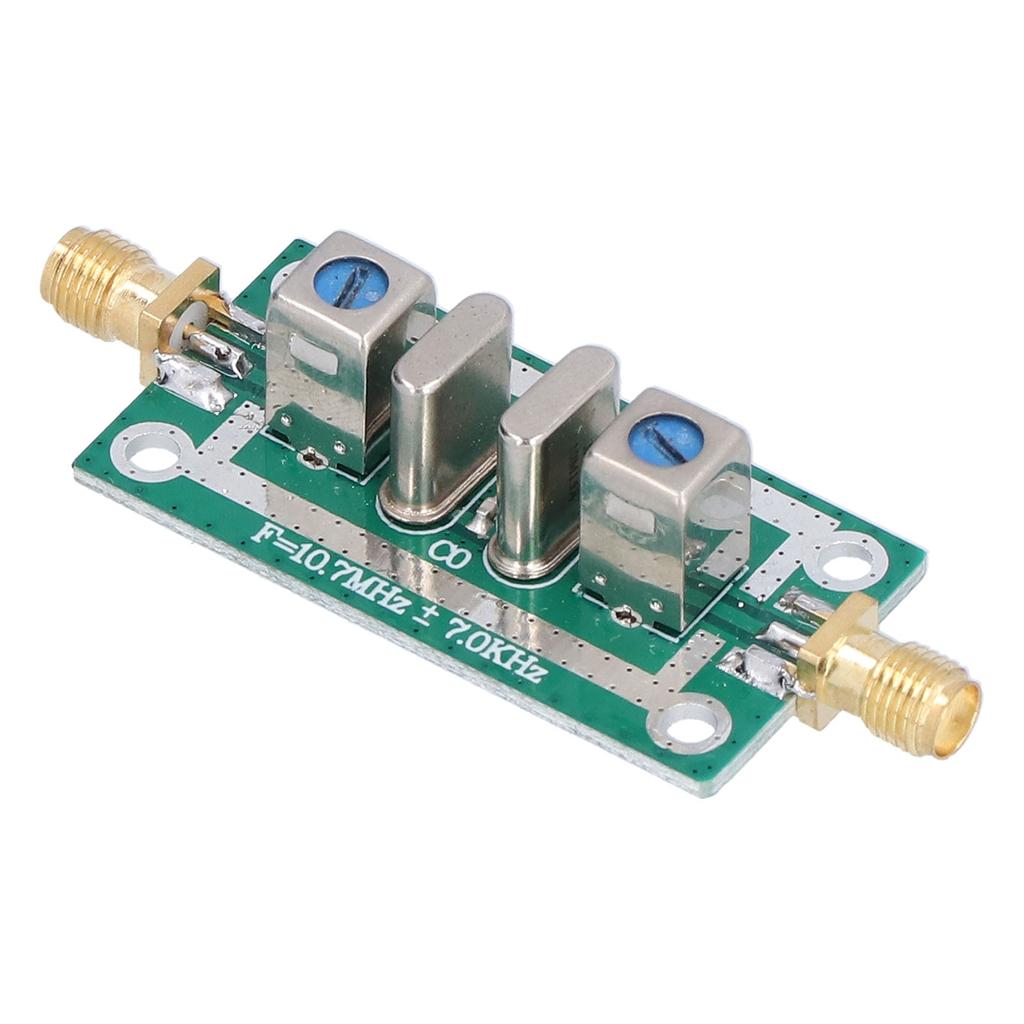 10.7MHz +  7KHz 10.7M Crystal RF Bandpass Filter Narrowband Filter for Special Instruments