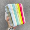 Turn to 17 Transparent Candy Color Frame DIY Phone Case For iPhone 17 Pro Max Air 11 13 14 12 15 Pro 16 Plus Acrylic Back Cover