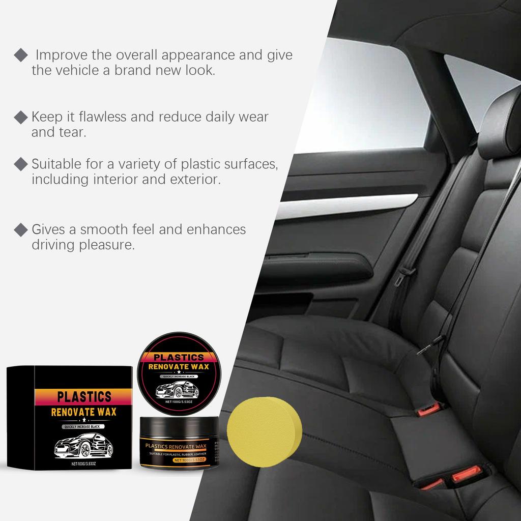 Auto Kunststoff Creme Auto Kratzschutz Dekontamination Strahlend Wie Neu Kunststoffpflege Und Creme