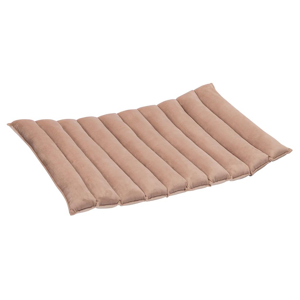 CARMATE Car Sleeping Sleeping in the Car Car Soft Microfiber Brown NZ315 Gear, Charming, Car, Nap, Cushion, Fabric, Ivory,