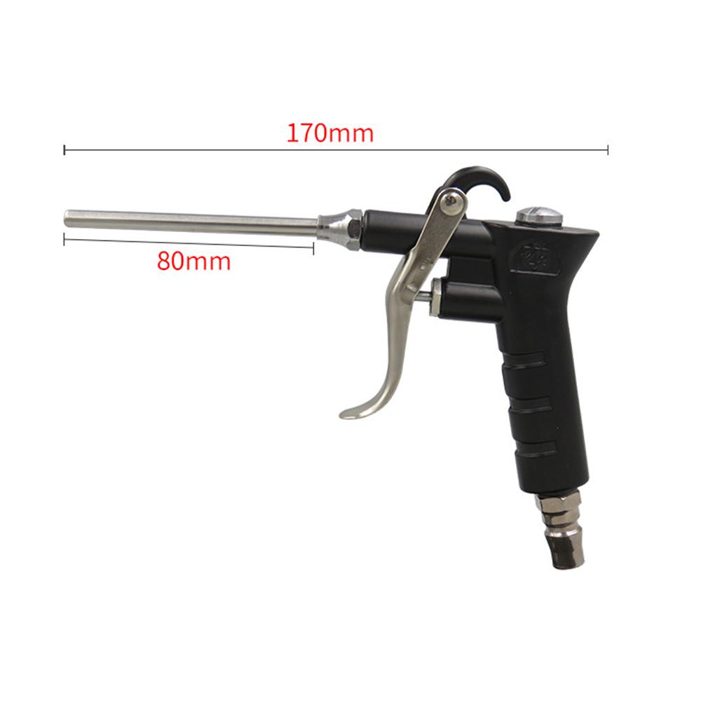 Air Blow Gun Red Plastic Handle Angled Bent Nozzle Air Duster Blow Gun Cleaner Air Blower Duster Blow Dust Gun