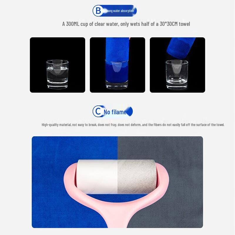 Microfiber Absorbent Cleaning Towel