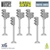 Green Stuff World 3D Print Set Traffic Light 70mm 3D Printer Kit 1/48 GSWD-12419