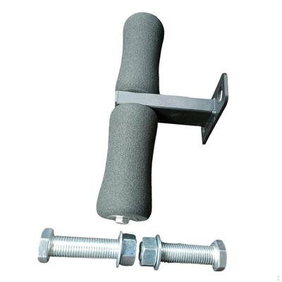 Barra para Abdominales de Pared Ayudas Abdominales Fitness Entrenamiento Muscular Ayuda para Abdominales Soporte para Pies para Parque Hogar