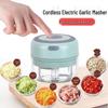 Cordless Mini Electric Garlic Press & Paste Maker