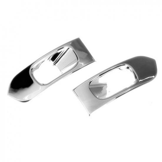 Chrome Front Bumper Fog Light Cover Trim Accessories Fits For Toyota Sienna
