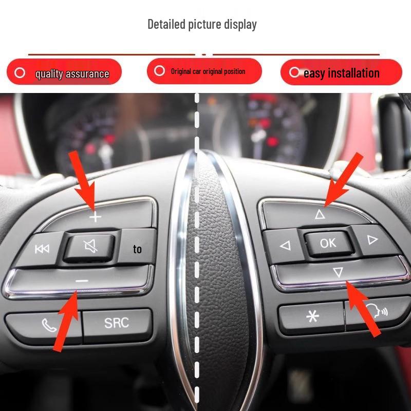 Multifunction Steering Wheel Buttons for Roewe RX5, RX3, I5, I6, 360, Rieteng, MG ZS, MG6, HS