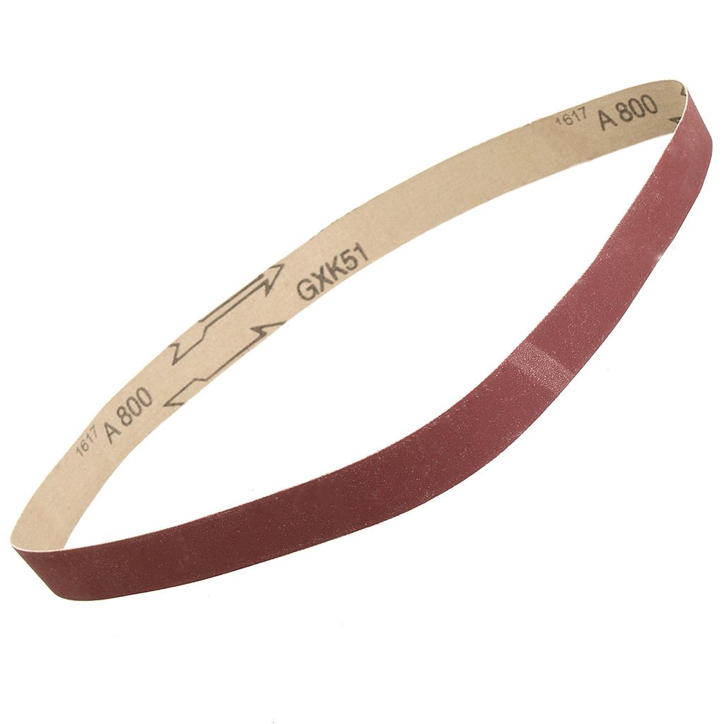 Sanding Belts 3 Pack 800 Grit Paper AL Oxide 1X30 In 25X762mm Grinding Polishing uygun fiyatlı